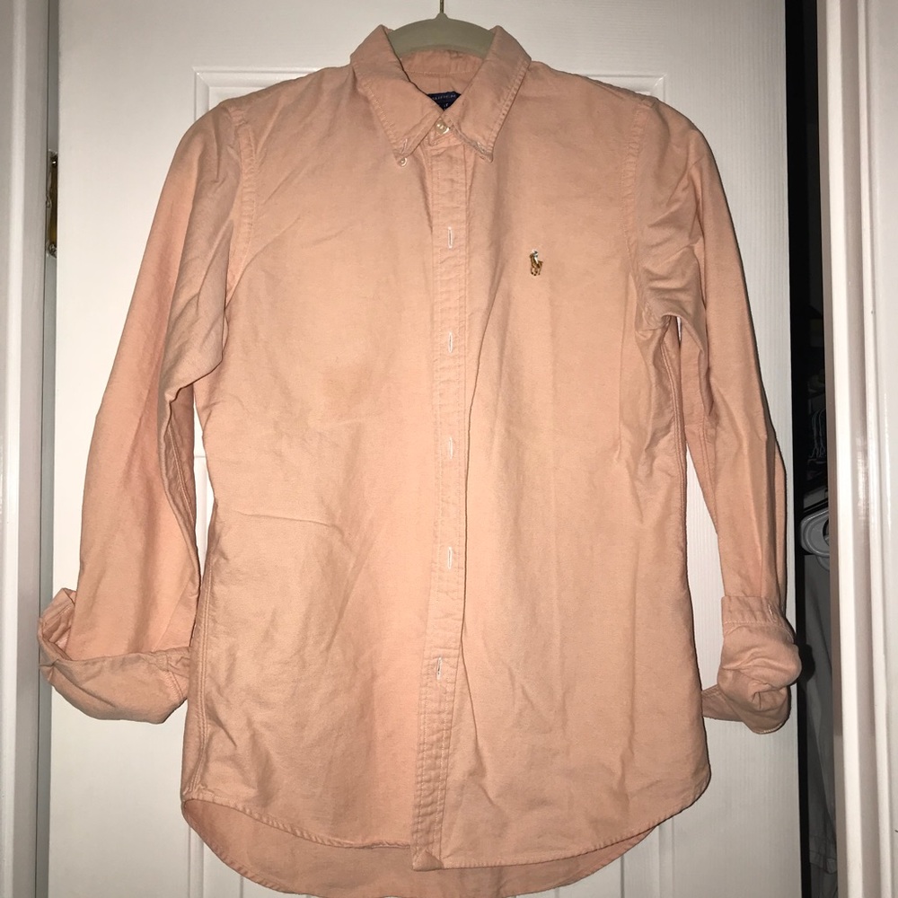 Ladies polo button up